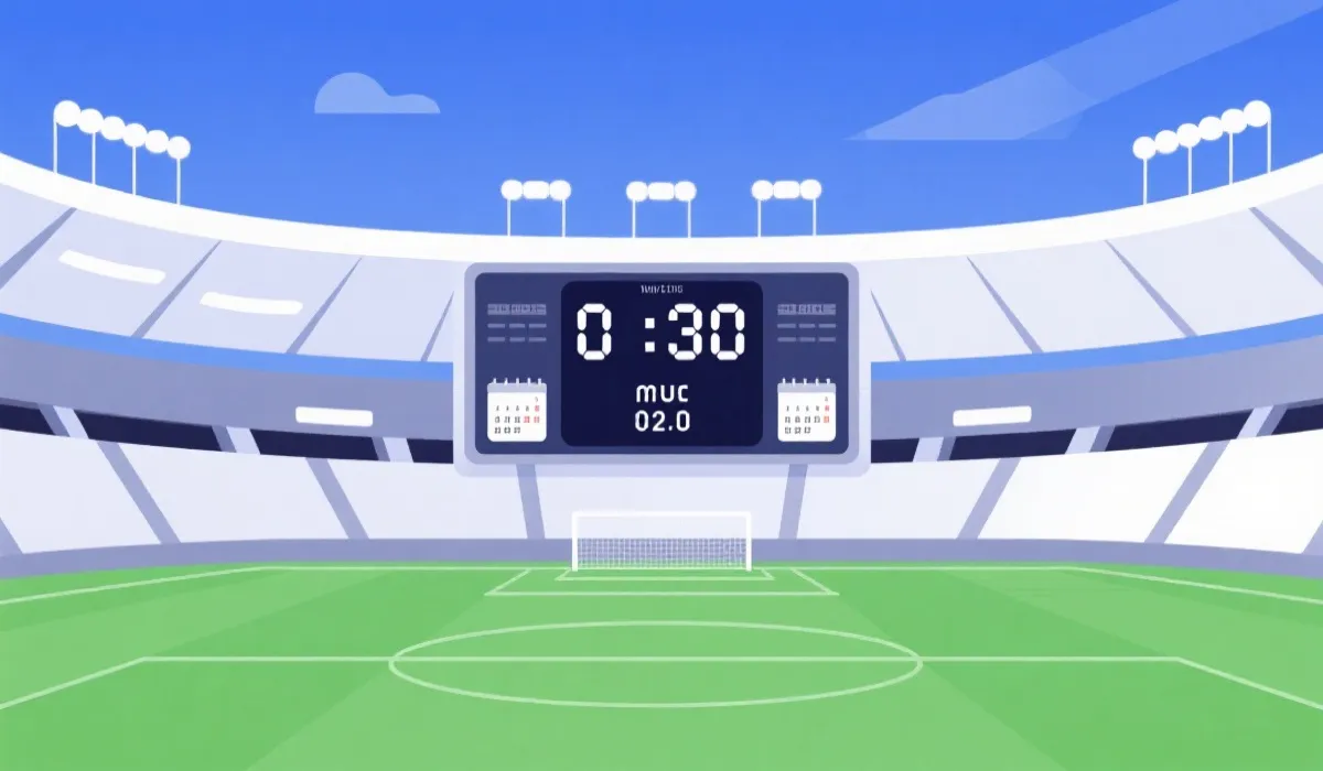 世界杯赛程与开球时间示意图